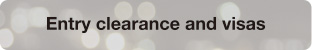 Entry clearance and visas