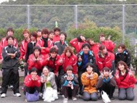 テニス部写真”遠征にて”