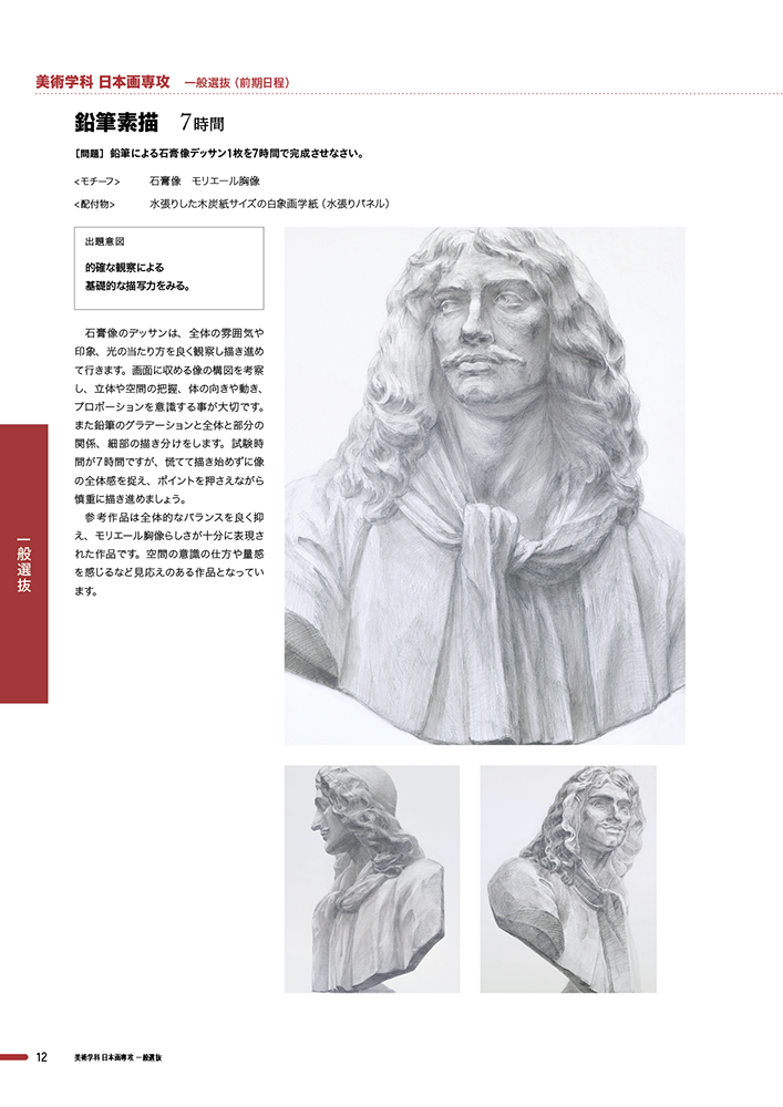 芸術学部入学試験参考作品集 入学案内 広島市立大学
