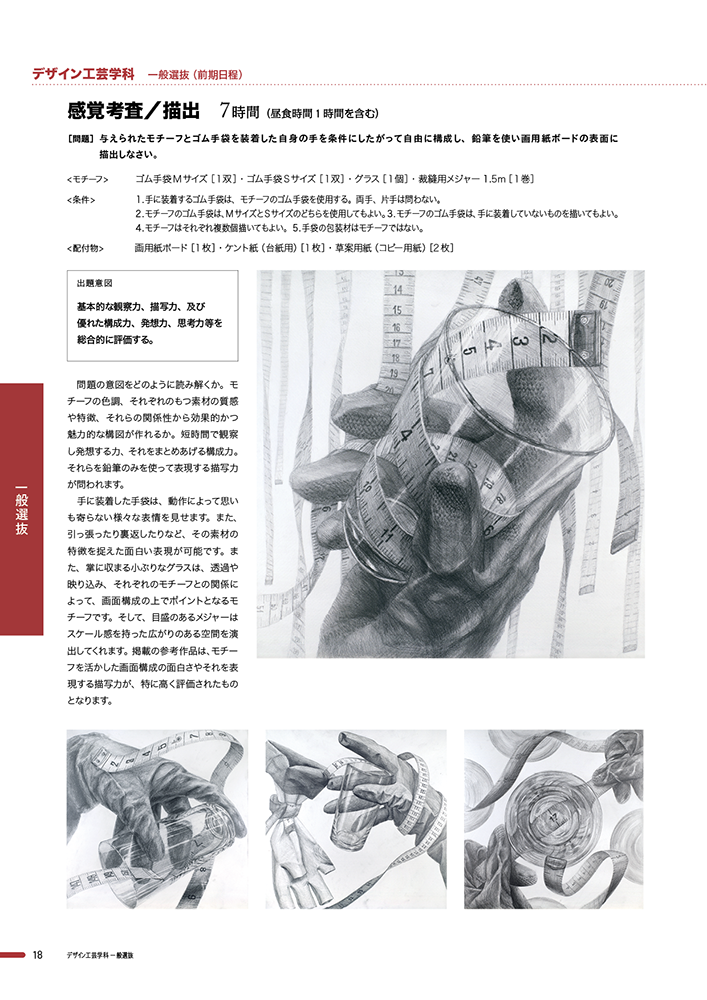 芸術学部入学試験参考作品集｜入学案内｜広島市立大学