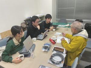 打ち合わせの様子