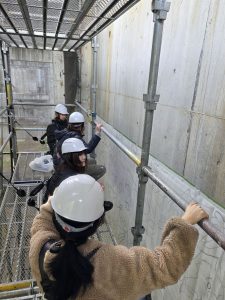 下絵転写の準備風景