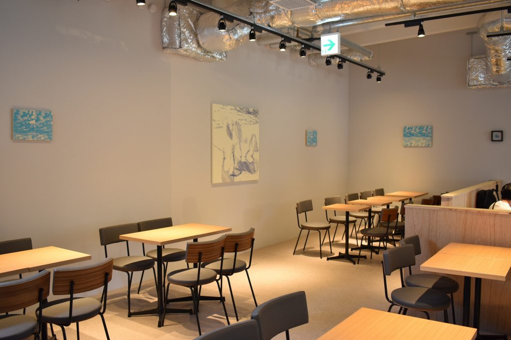 土井さんの作品の展示風景