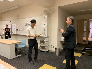 表彰状_グループ1（テーマ8）小畑先生