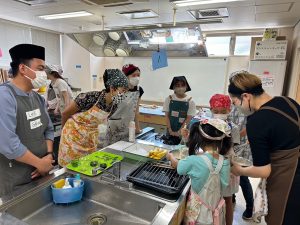 調理の様子