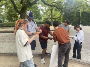 賑わっている様子2（市大生チャレンジ事業）