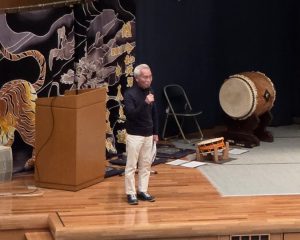 山上様による講話