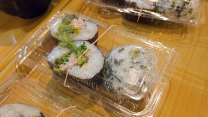 巻き寿司とおにぎり