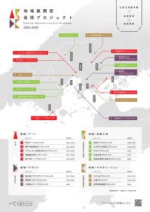 地域展開型芸術プロジェクトポスター