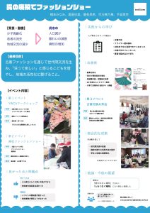 市大生チャレンジ事業ポスター