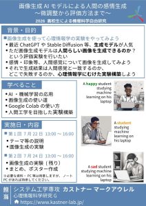 高校生による情報科学自由研究シラバス