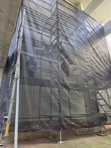 作業開始日の様子