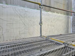 作業開始日の様子