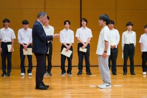表彰式の様子